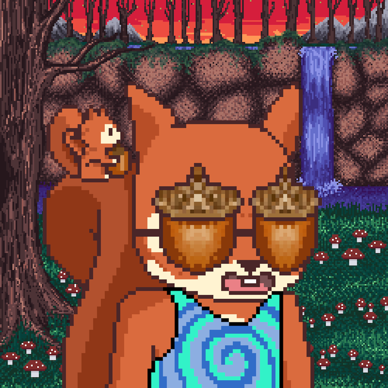 Pixel Squirrels #3807